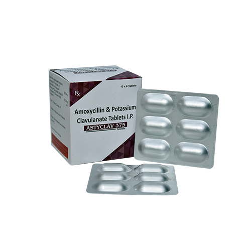 Amoxicillin (250 mg) and Clavulanic Acid (125 mg)