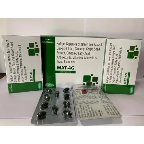 Omega 3 Fatty Acid Softgel Capsule