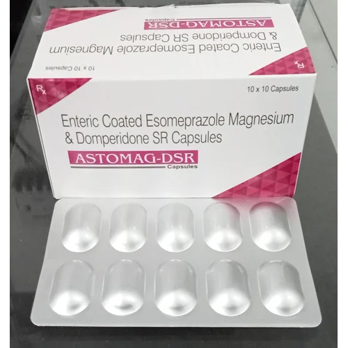 Enteric Coated Esomeprazole Magnesium And Domperidone SR Capsules