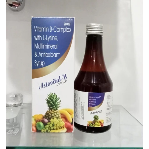 Vitamin B-Complex with L-Lysine, Multimineral & Antioxidant Syrup