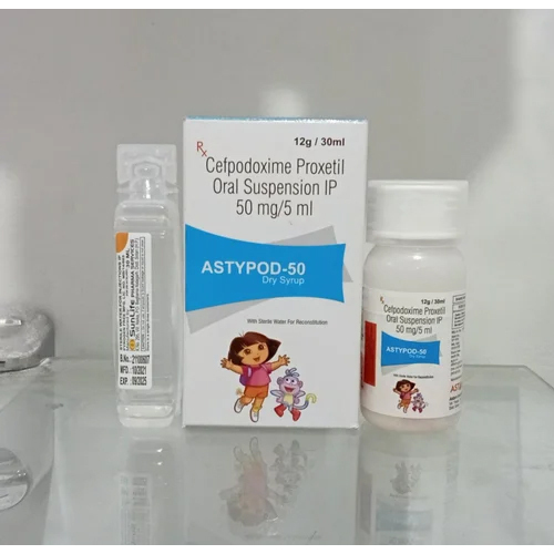Cefpodoxime 50 Proxetil Oral Suspension Ip