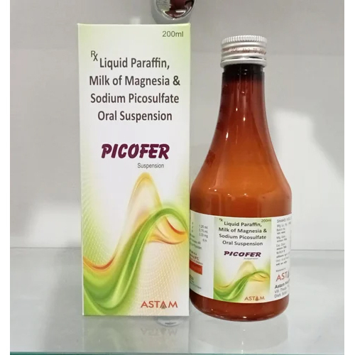 Liquid Paraffin, Milk of Magnesia & Sodium Picosulfate Oral Suspension