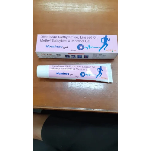 Diclofenac Diethylamine, Linseed Oil, Methyl Salicylate & Menthol Gel