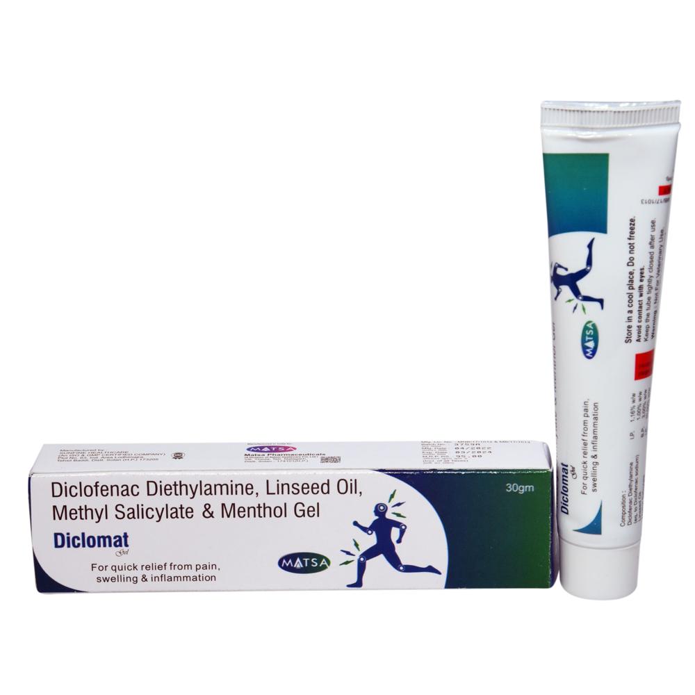 Diclofenac Diethylamine Linseed Oil Methyl Salicylate Aand Menthol Gel - Application: Personal