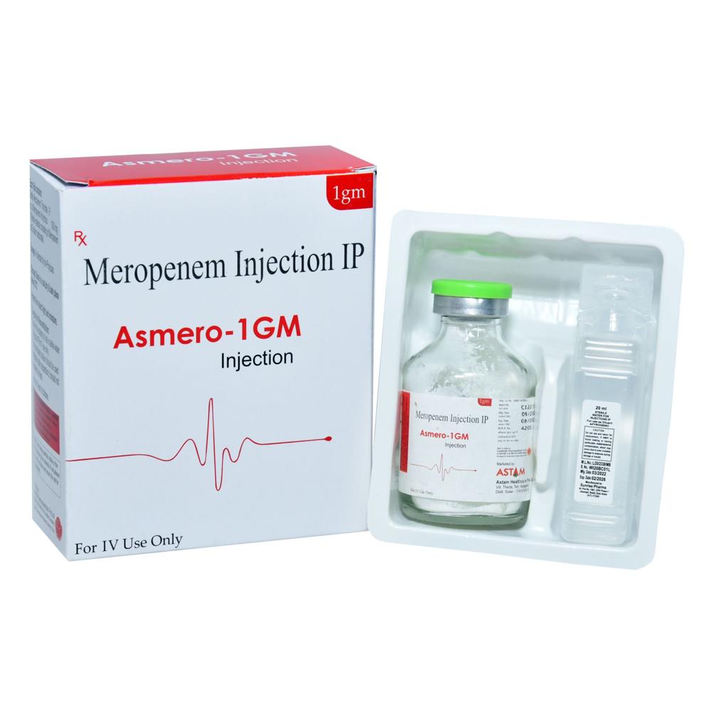 Meropenem 1Gm Injection - Drug Type: General Medicines