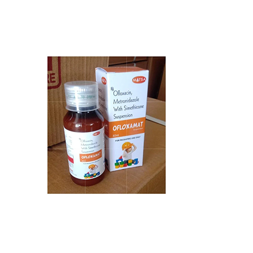 Ofloxacin, Metronidazole With Simethicone Suspension