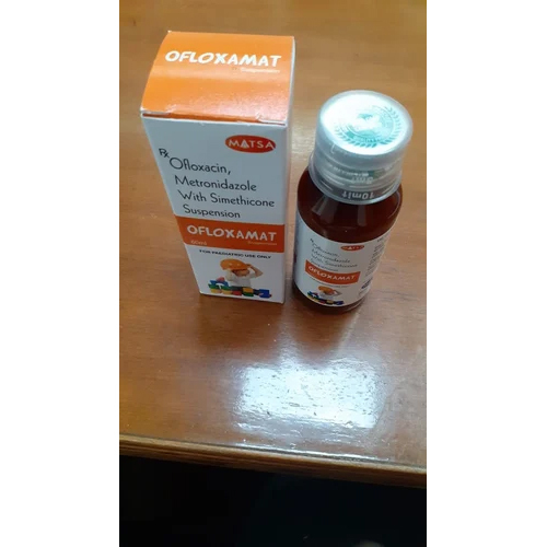 Ofloxacin, Metronidazole With Simethicone Suspension