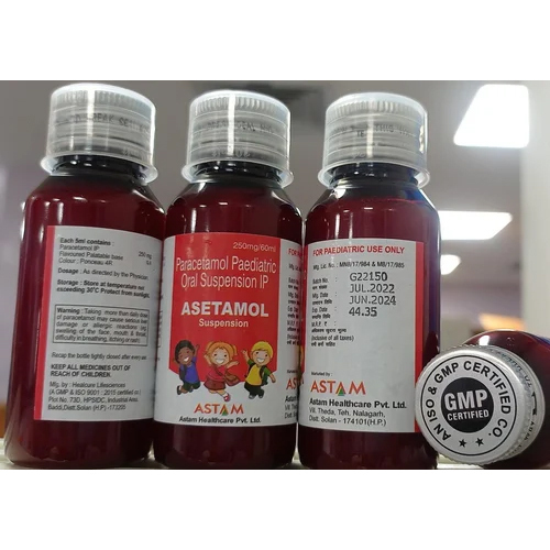 Paracetamol Paediatric Oral Suspension I P