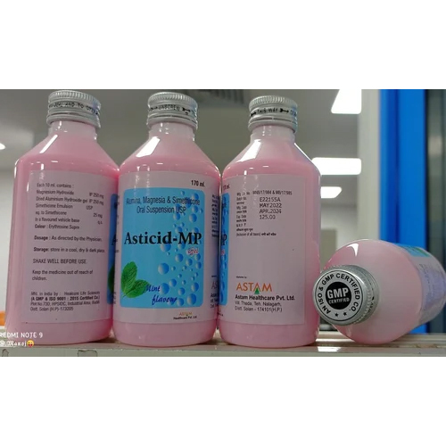 Dried Aluminium 300Mg + Magnesium Hydroxide 100Mg + Magnesium Trisilicate 150Mg + Simethicone 25Mg Suspension