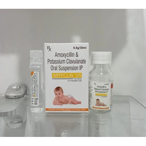 Amoxycillin 400 mg Potassium Clavulanate 57 oral Suspension IP