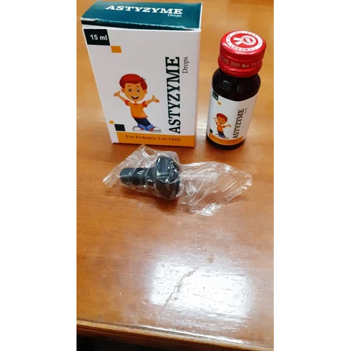 Fungal diastase with carminatives drops