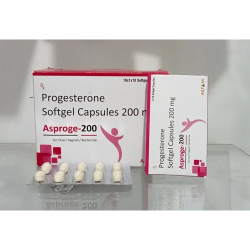 Progesterone 200mg Softgel Capsules