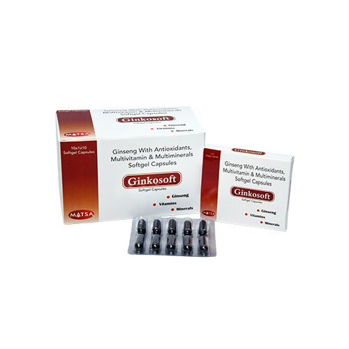 Ginseng With Antioxidants, Multivitamin & Multimineral Softgel capsules uses