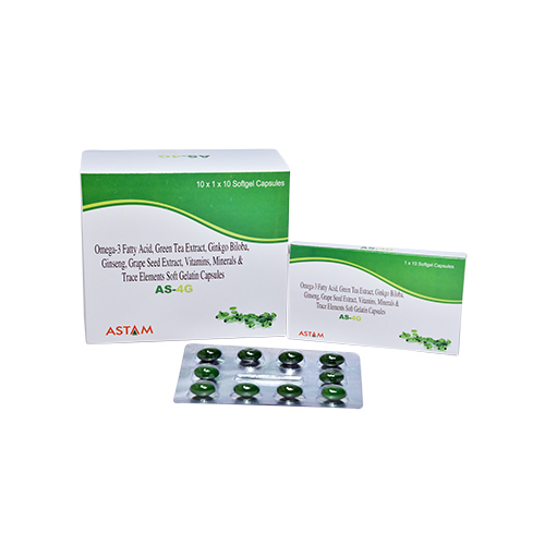 Vitamins, Minerals Trace Elements Soft Gelatin Capsules