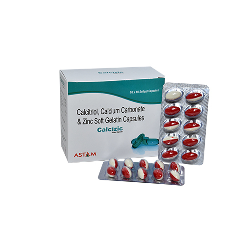 Calcitriol, Calcium Carbonate & Zinc Soft Gelatin Capsules uses