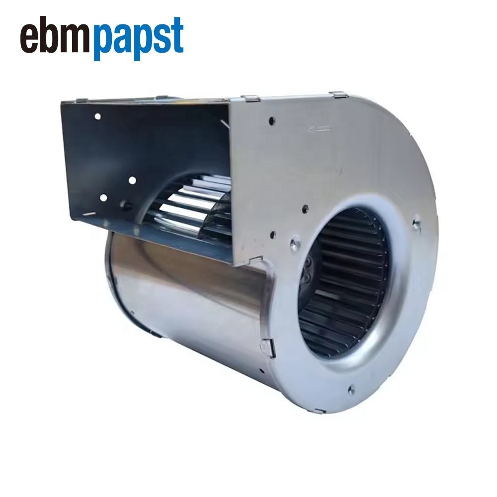 Ebmpapst D2e097-bi56-02 162x165mm 230vac 0.39a 87w Ip20 1950rpm Ball Bearing Radial Blower Centrifugal Cooling Fan - Color: Silver