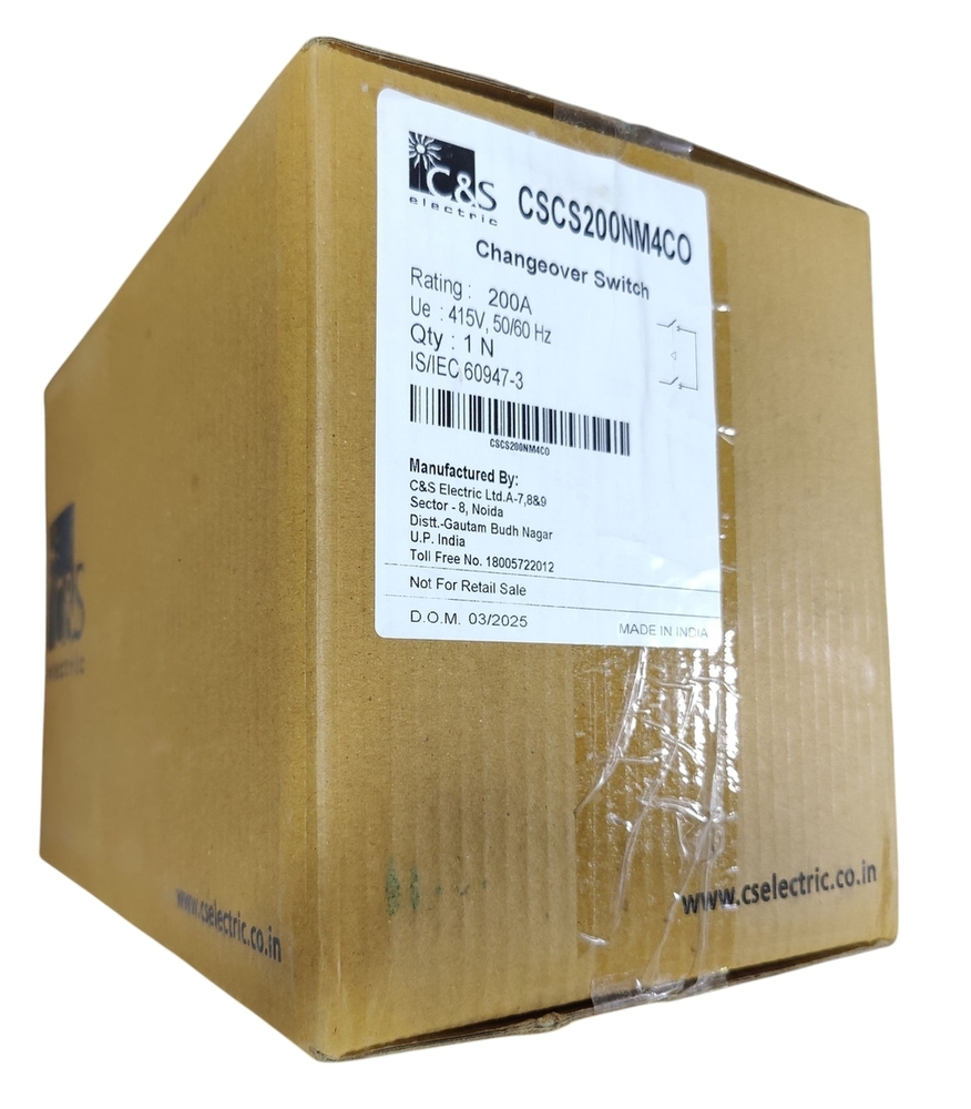 C&S CHANGE OVER SWITCH CSCS200NM4CO