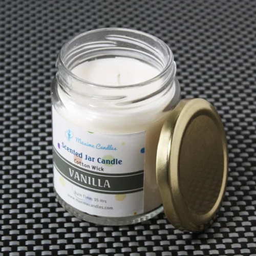 Vanilla Scented Jar Candle