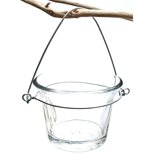 Glass Tea Light Candle Holder