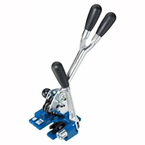 Tensioner Tool and Sealer for PP and PET Strap Combo
