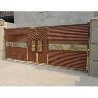 Stainless Steel Pvd Coated Fabricated Gate - Color: Any Color