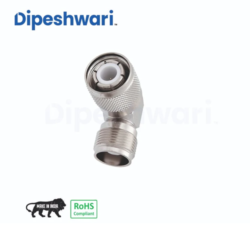 Hn Male To Hn Female Right Angle Adapter