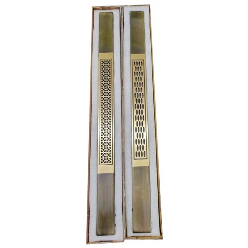 Brass Door Handle Set