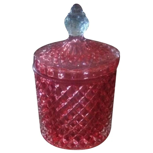 Colorful Glass Candle Holder