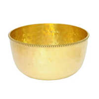 Brass Bowl Set - Color: Golden