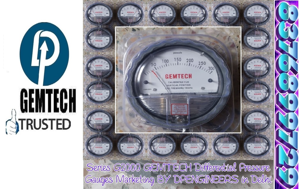 Series G2000 GEMTECH Differential Pressure Gauges in Singrauli (MP)