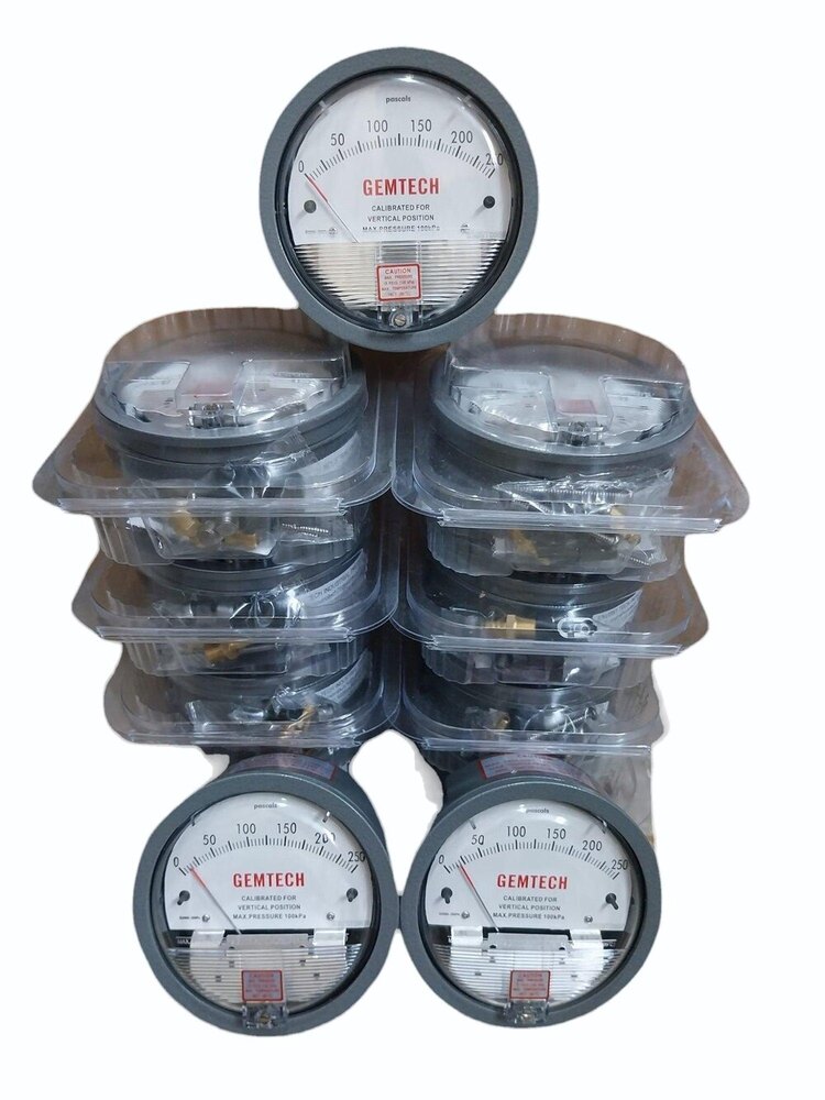 GEMTECH Differential Pressure Gauge Wholesaler From Gorakhpur Uttar Pradesh
