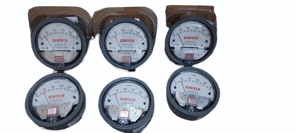 GEMTECH Differential Pressure Gauge Wholesaler From Gorakhpur Uttar Pradesh