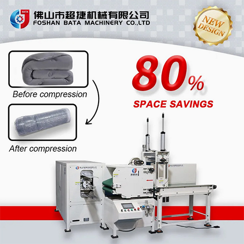 Advanced Pillow and Quilt Roll Packing Machine