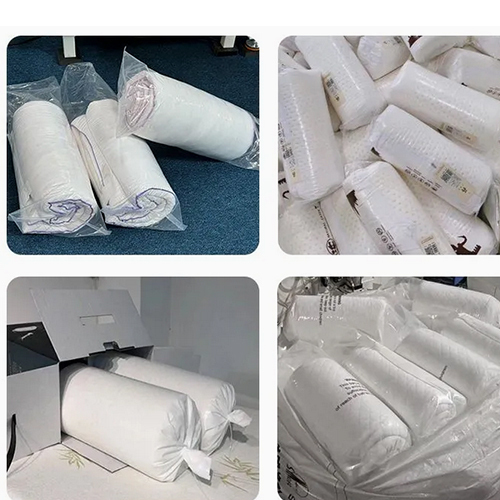 Advanced Pillow and Quilt Rolling Packaging Machine for Efficient Storage