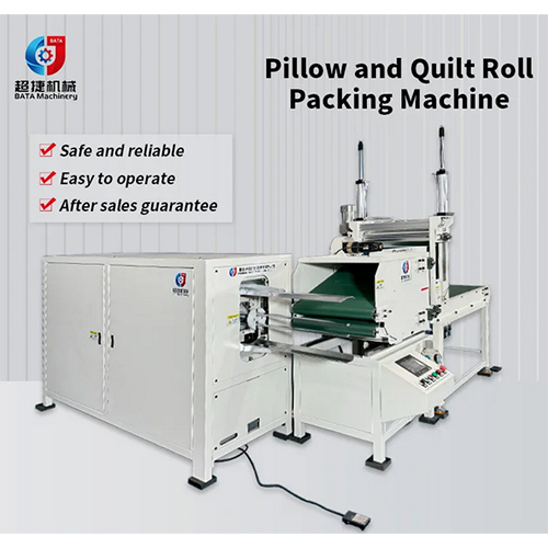 Advanced Pillow and Quilt Rolling Packaging Machine for Efficient Storage