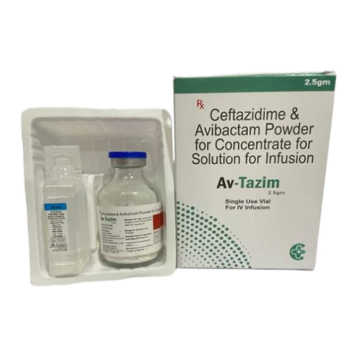 2.5g Caftazidime And Avibactam Powder For Concentrate For Solution For Infusion