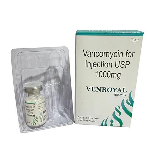 1000mg वैनकोमाइसिन इंजेक्शन के लिए USP