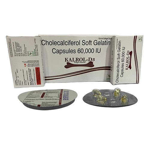 Cholecalciferol Soft Gelatin Capsules - Drug Type: General Medicines