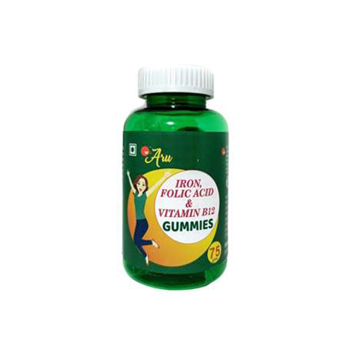 Iron Folic Acid And Vitamin B12 Gummies - Dosage Form: Tablet
