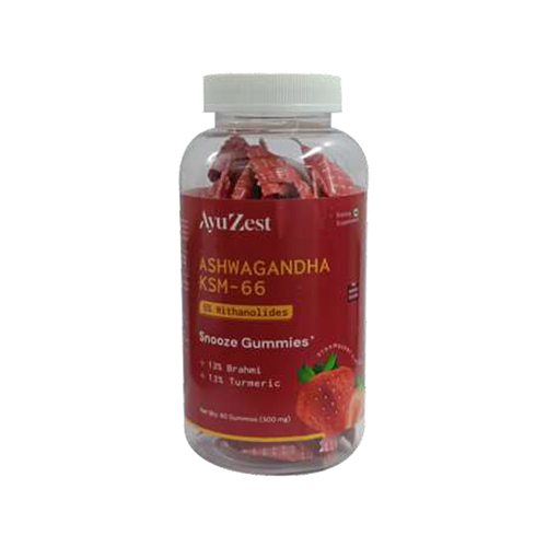 Ayuzest Ashwagandha Ksm-66 Gummies - Dosage Form: Tablet