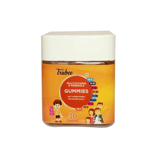 Trubee Multivitamin And Mineral Gummies - Dosage Form: Tablet