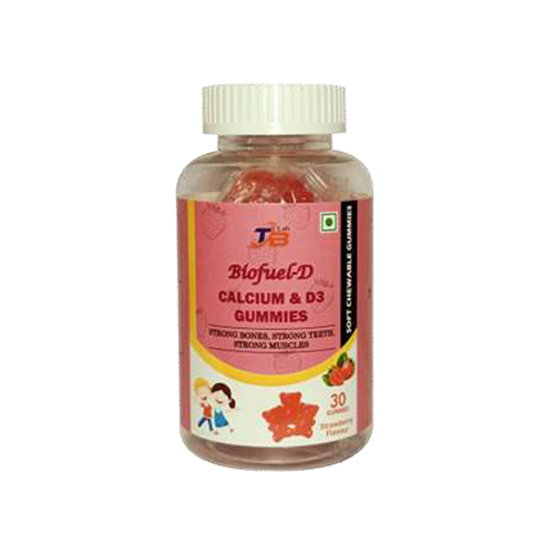 Biofuel-D Calcium And Vitamin D3 Gummies - Dosage Form: Tablet