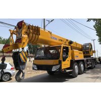 25 To 500 Ton Xcmg Hyudralic Mobile Crane - Color: Yellow  Paint Coated