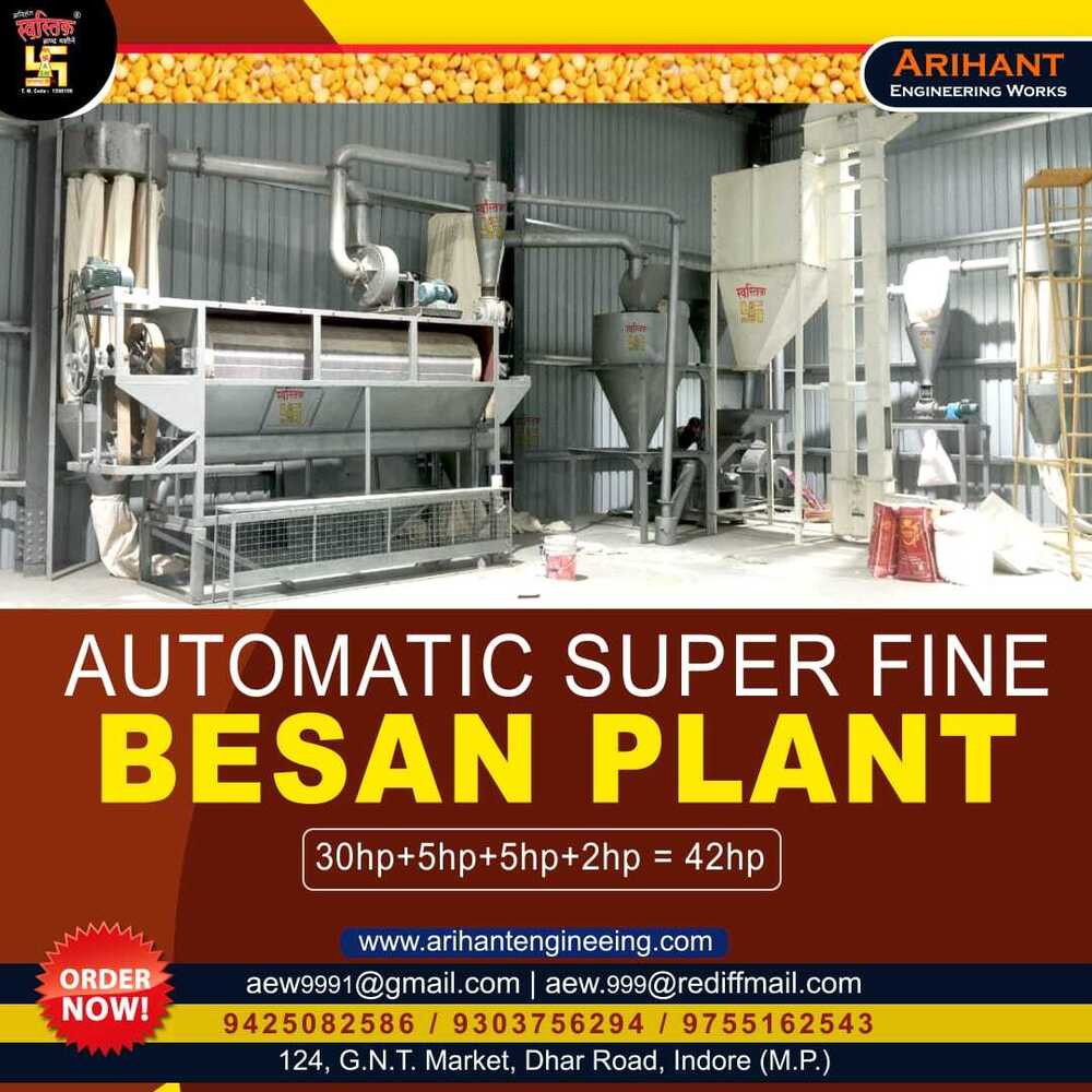 Automatic Besan Plant - General Use: Industrial