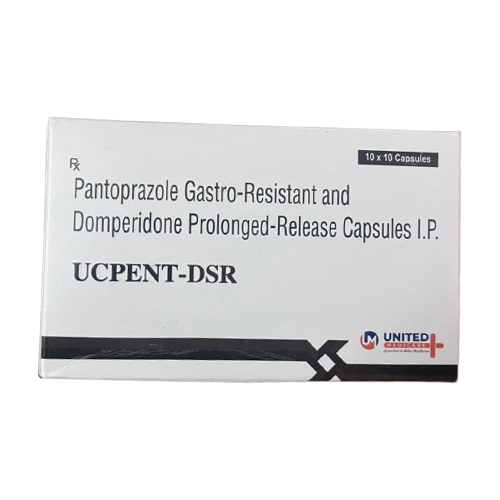 Pantoprazole Gastro-Resistant And Domperidone Prolonged-Release Capsules IP