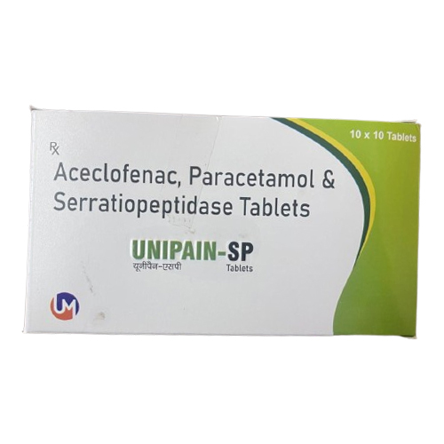 Paracetamol And Serratiopeptidase Tablets