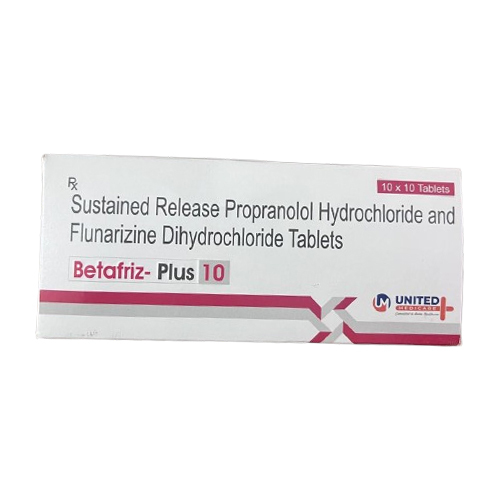 Sustained Realease Propranolol Hydrochloride And Flunarizine Dihydrochloride Tablets