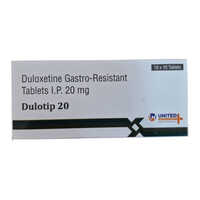 20mg Duloxetine Gastro-Resistant Tablets IP