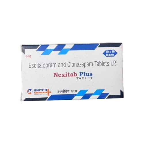 Escitalopram And Clonazep Tablets IP