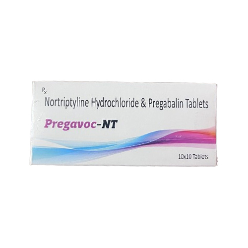 Nortriptyline Hydrochloride And Pregabalin Tablets